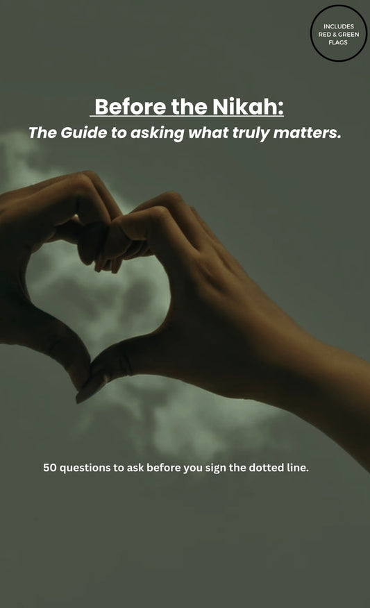 Before the Nikah: 50 questions to ask your potential spouse